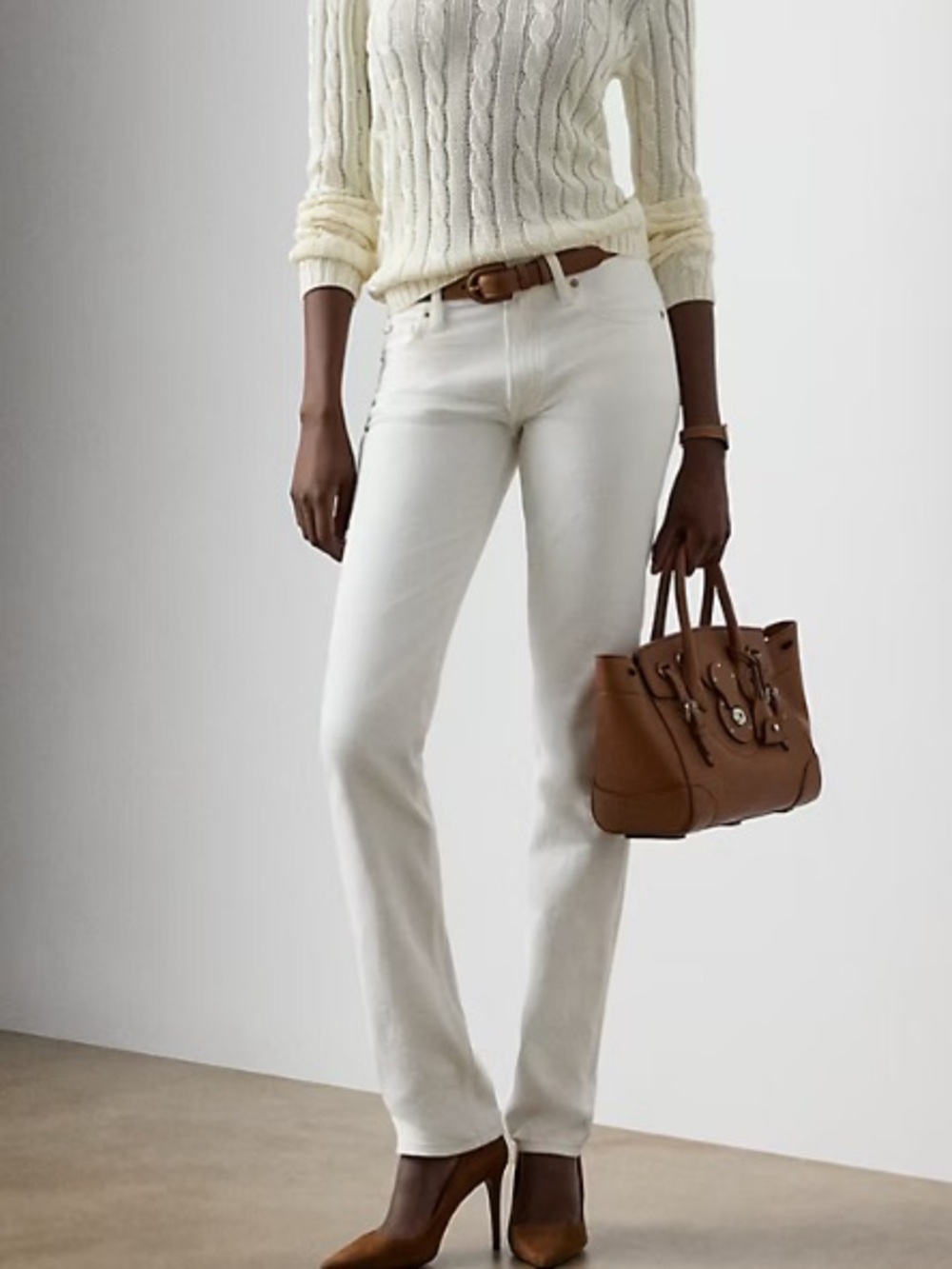 WHITE HOUSE BLACK MARKET White Slim Ankle Jeans 2 NWT